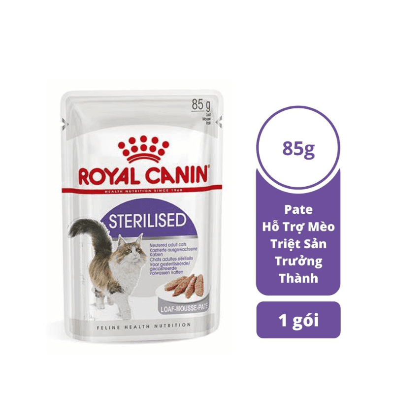 Pate Mèo Triệt Sản Royal Canin Sterilised 85g - Paddy Pet Shop