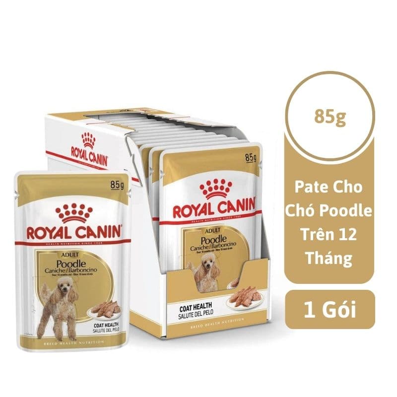 Pate Cho Chó Poodle Trưởng Thành Royal Canin Poodle Adult 85g