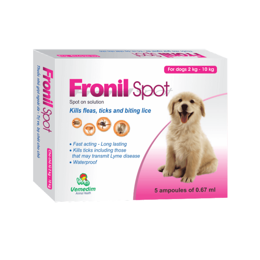 Nhỏ Gáy Đặc Trị Ve Rận Cho Chó Fronil Spot - Paddy Pet Shop