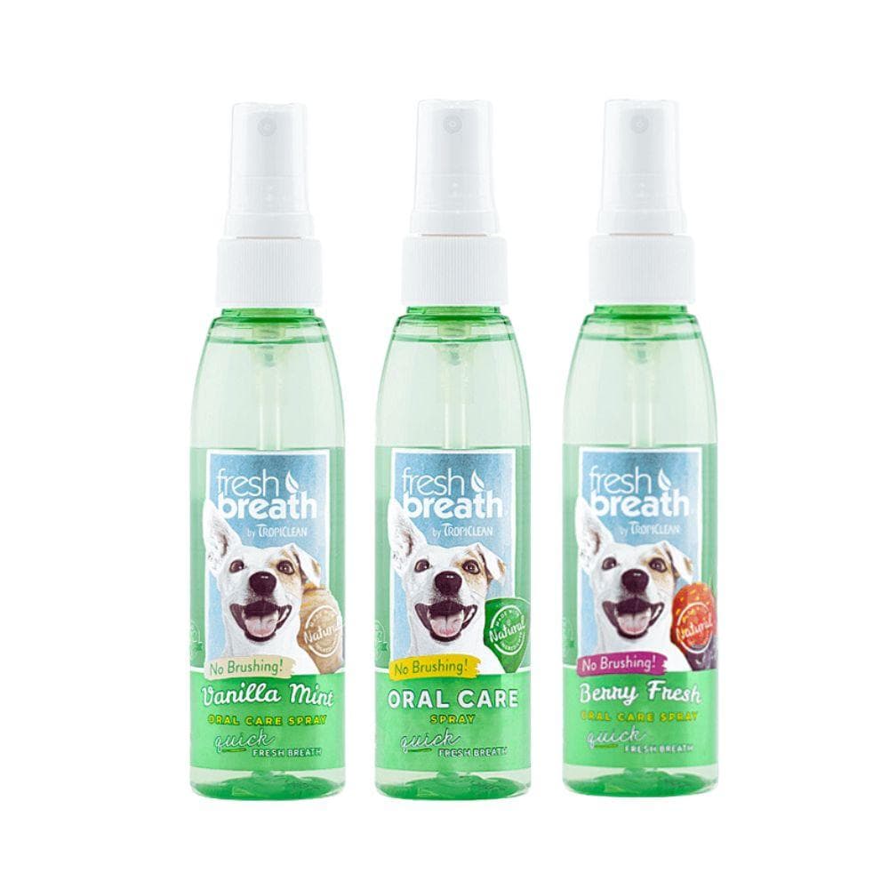 Xịt Thơm Miệng Cho Chó Tropiclean Oral Care 118ml (Mỹ) - Paddy Pet Shop