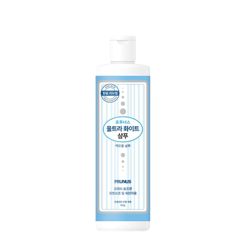 Sữa Tắm Siêu Trắng Lông Chó Mèo Prunus Ultra White 500ml
