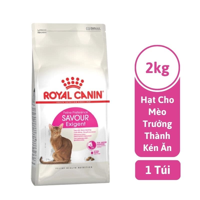 Hạt Cho Mèo Trưởng Thành Kén Ăn Royal Canin Fussy Exigent