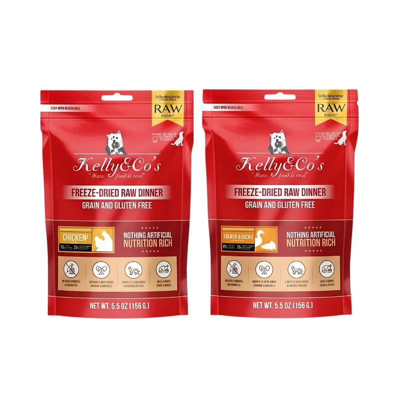 Bánh Thưởng Cho Chó Thịt Sấy Kelly & Co's Freeze Dried Raw Dinner