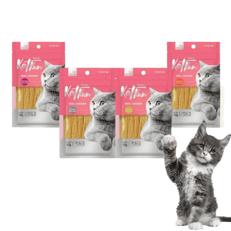 Bánh Thưởng Thịt Sấy Daisuki Snack Mèo 40g - 4 Vị (Thái Lan) - Paddy Pet Shop