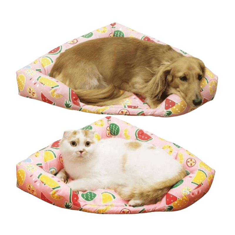 Nệm Cho Chó Mèo Mỏng Tam Giác DoggyMan Vải Lạnh Hạ Nhiệt - Paddy Pet Shop
