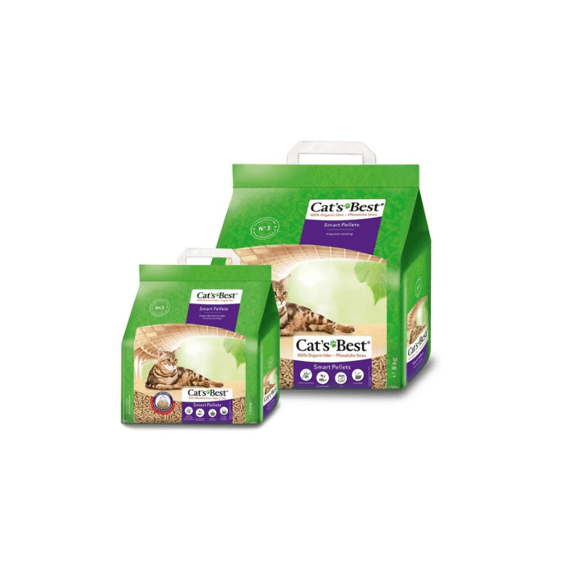 Cát Gỗ Cho Mèo Lông Dài Cat’s Best SMART Pellets Vón Cục - Paddy Pet Shop