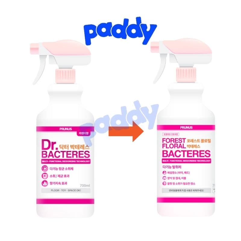 Xịt Khử Mùi & Diệt Khuẩn Prunus Dr.Bacteres Hương Hoa Rừng 700ml