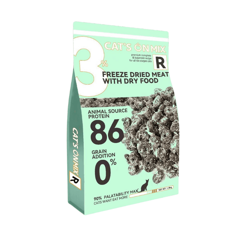 Hạt Cho Mèo Cat's On Mix R Có Topping