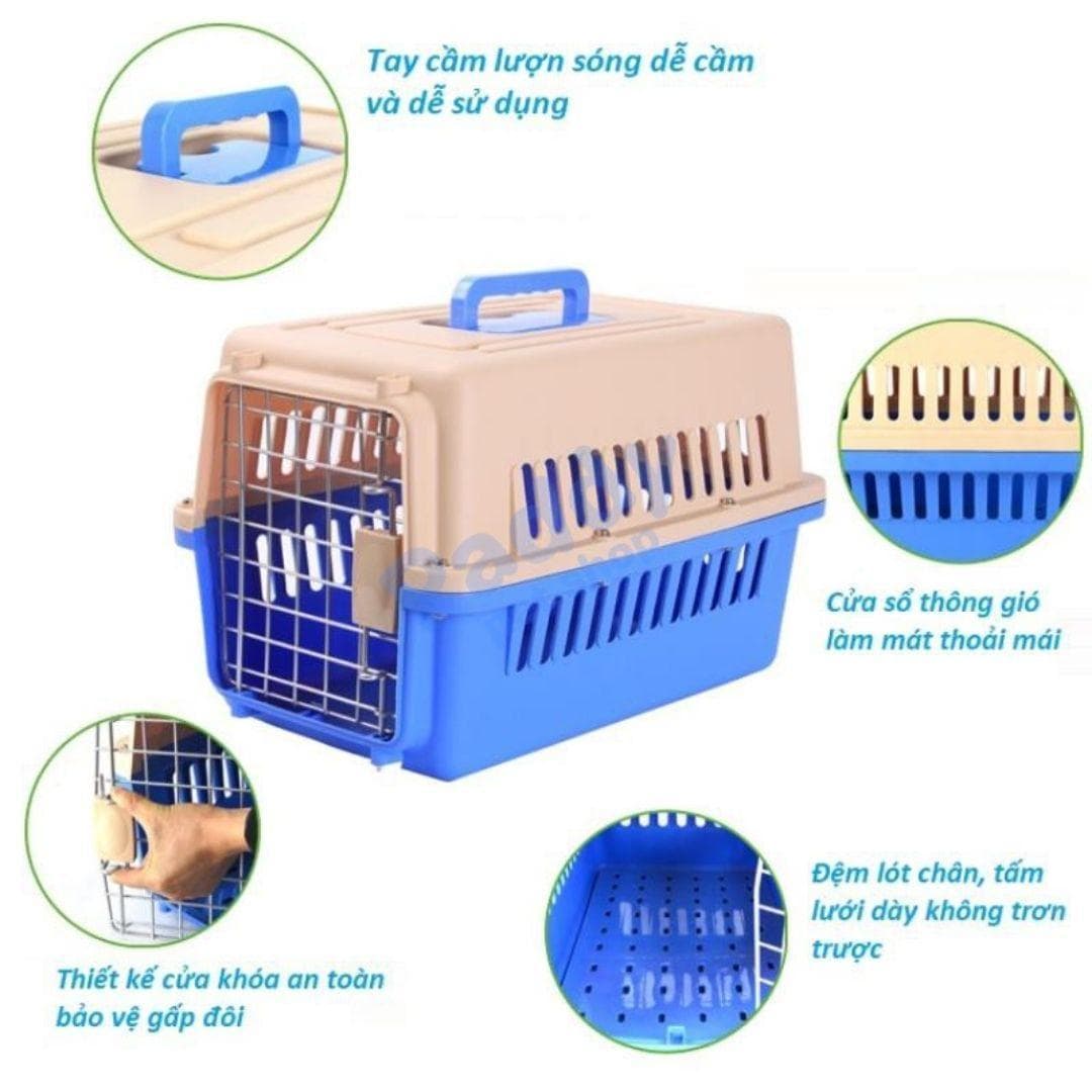 Chuồng Chó Mèo Vận Chuyển Hàng Không
