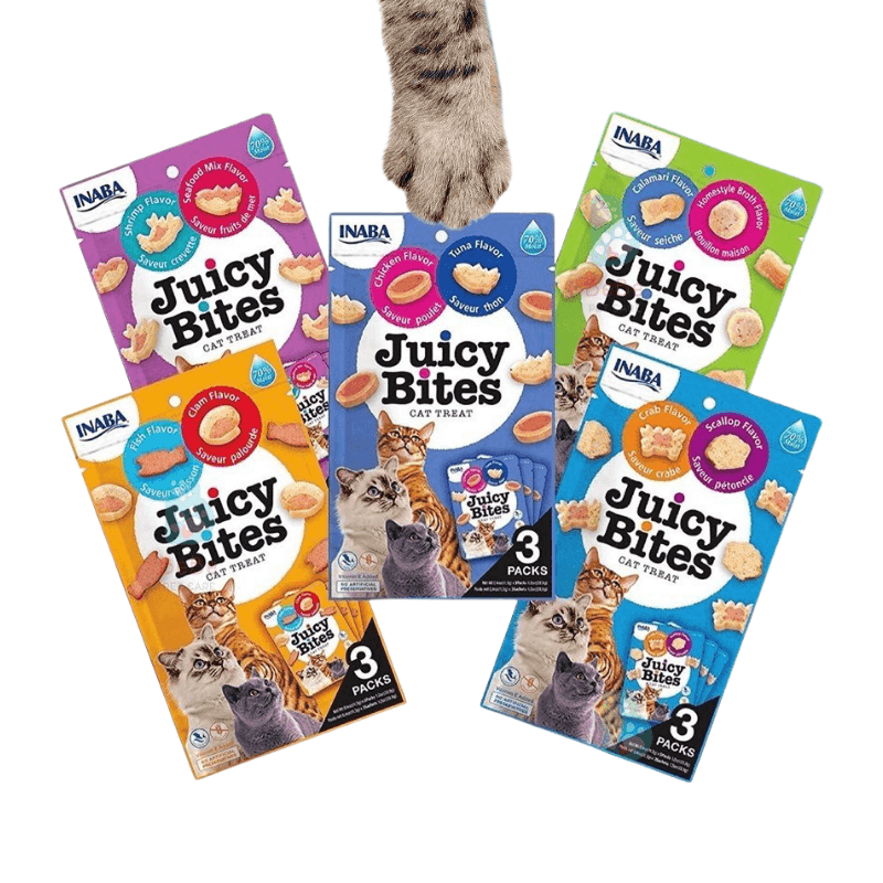 Snack Viên Mềm Cho Mèo Juicy Bites Vị Hải Sản (nhập khẩu Mỹ) - Paddy Pet Shop