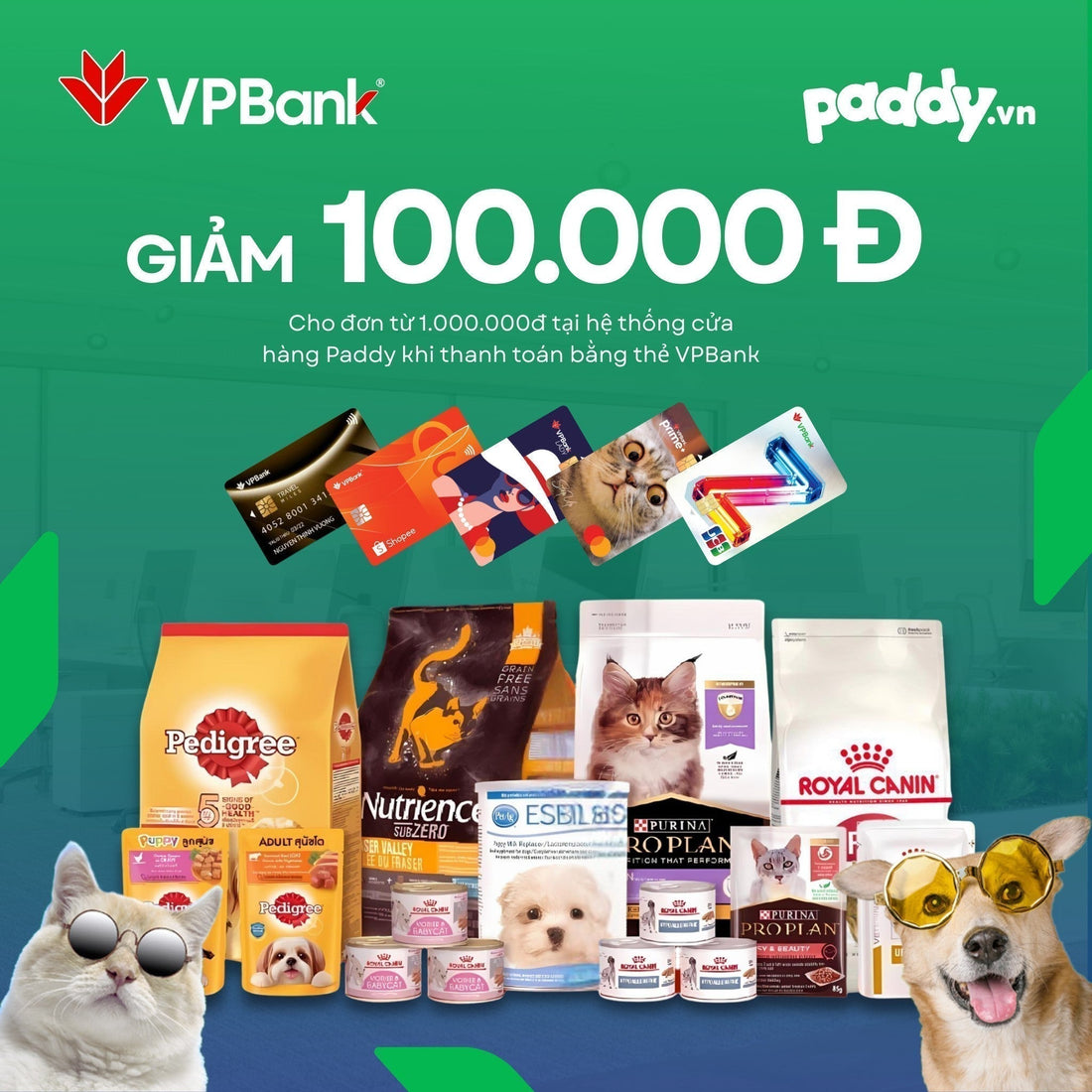 SẮM ĐỒ BOSS THẢ GA, GIẢM NGAY 100K VỚI THẺ VPBANK