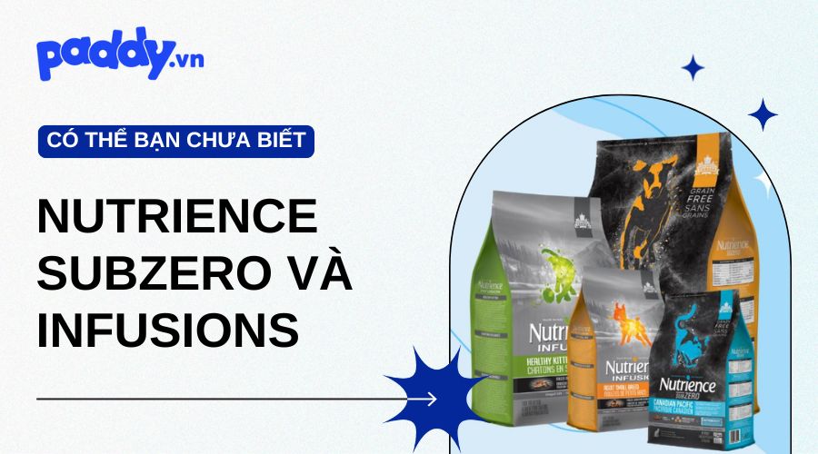 So sánh Nutrience Subzero và Nutrience Infusions