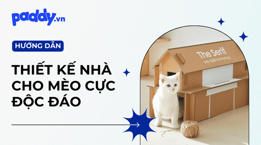 Thiết Kế Nhà Cho Mèo Cực Đẹp Mắt - Paddy Pet Shop