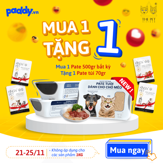 [MUA 1 TẶNG 1] PATE TƯƠI THE PET - Paddy Pet Shop