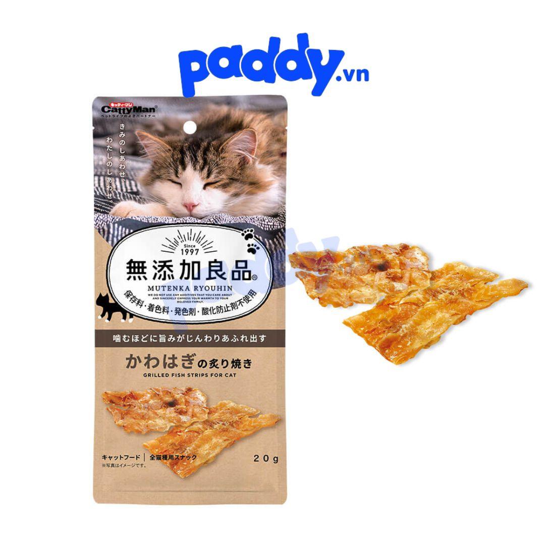 Bánh Thưởng Cho Mèo Cattyman Làm Từ Cá Nguyên Chất - Paddy Pet Shop