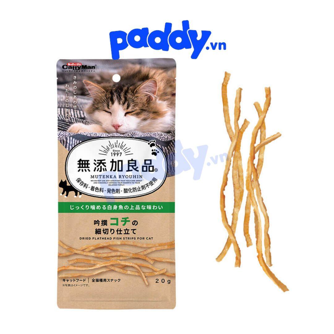 Bánh Thưởng Cho Mèo Cattyman Làm Từ Cá Nguyên Chất - Paddy Pet Shop