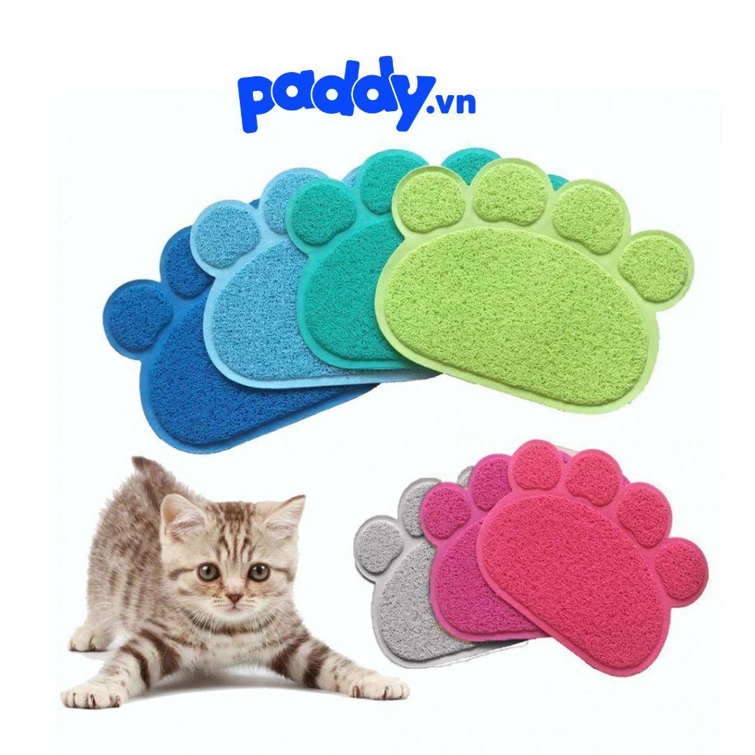 Thảm Lót Nhà Vệ Sinh Chống Rơi Vãi Cát Cho Mèo (37x30cm) - Paddy Pet Shop