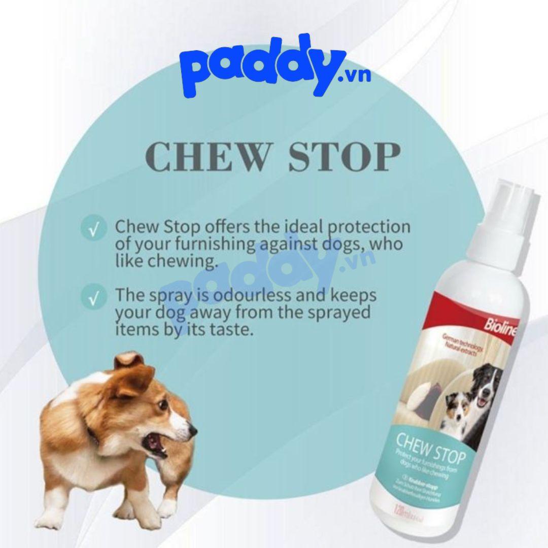 Xịt Xua Đuổi Chó Mèo Chống Cắn Phá Bioline - Paddy Pet Shop