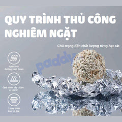 Cát Mèo Mix 3in1 Đậu nành + Đất Sét + Gỗ Cature 2.8kg (7L) - Paddy Pet Shop