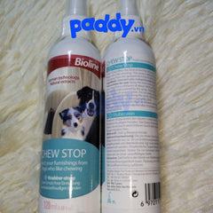 Xịt Xua Đuổi Chó Mèo Chống Cắn Phá Bioline - Paddy Pet Shop