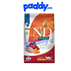 Hạt Cho Mèo Trưởng Thành Triệt Sản N&D Neutered - Paddy Pet Shop