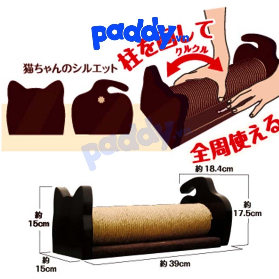 Trụ Cào Móng Mèo Nằm Ngang Cattyman - Paddy Pet Shop