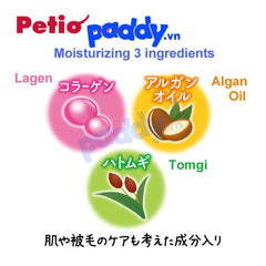 Sữa Tắm Chó Bọt Mềm Mượt Lông Hương Hoa Quả PETIO Japan 350ml - Paddy Pet Shop