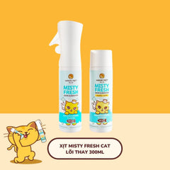 Xịt Diệt Khuẩn Cho Chó Mèo Hana Pet Misty Fresh 300ml