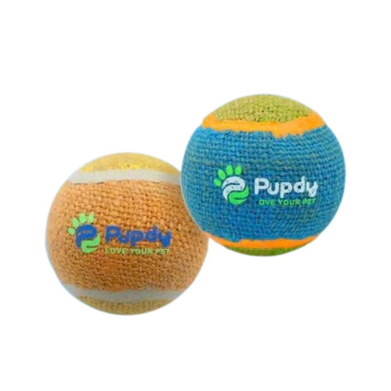 Banh Trấu Vải Bố Cho Chó Mèo Pupdy Huskie Ball