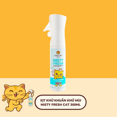 Xịt Diệt Khuẩn Cho Chó Mèo Hana Pet Misty Fresh 300ml