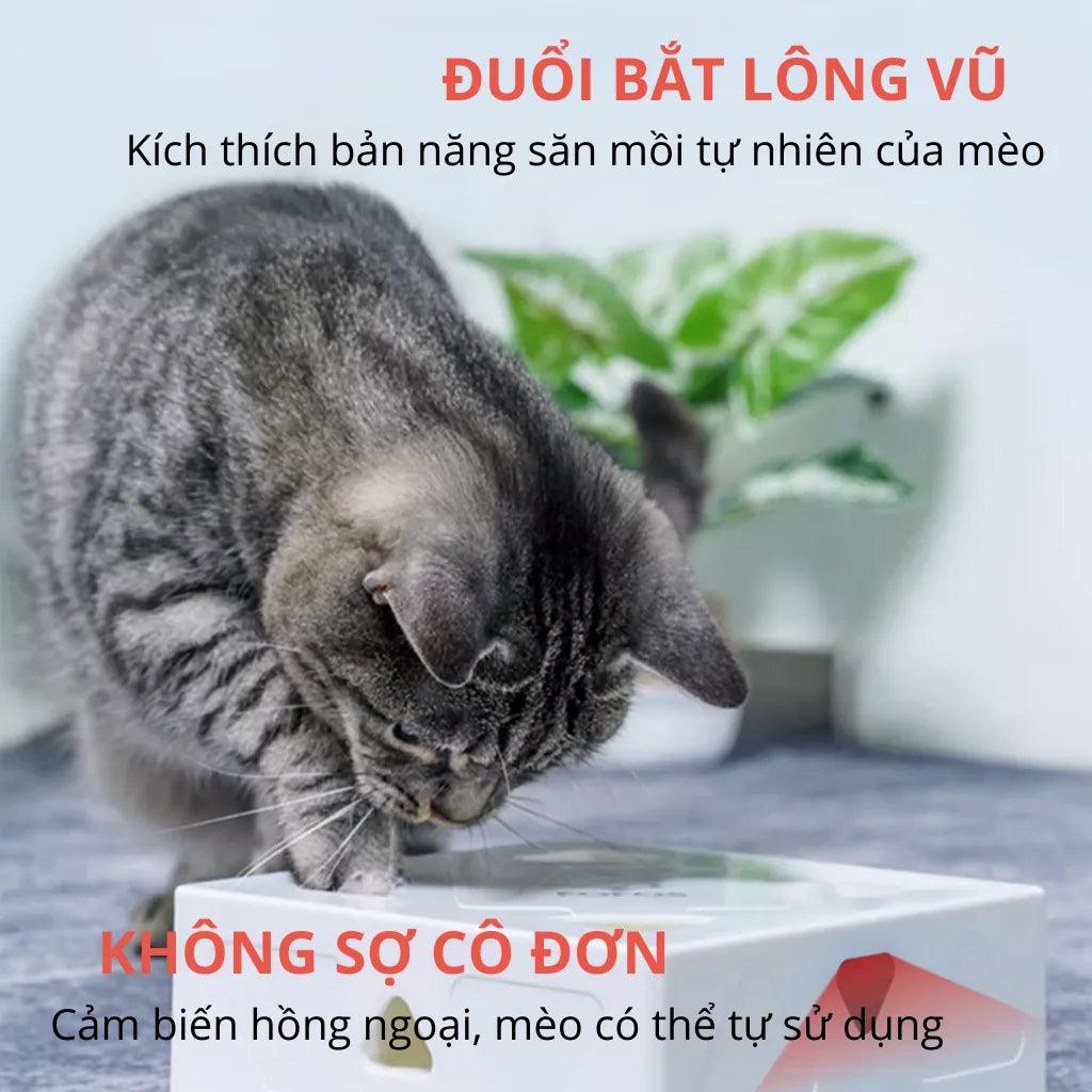 Đồ Chơi Cho Mèo Cảm Biến Hồng Ngoại PIR FOFOS Errati Cat (Sạc USB) - Paddy Pet Shop