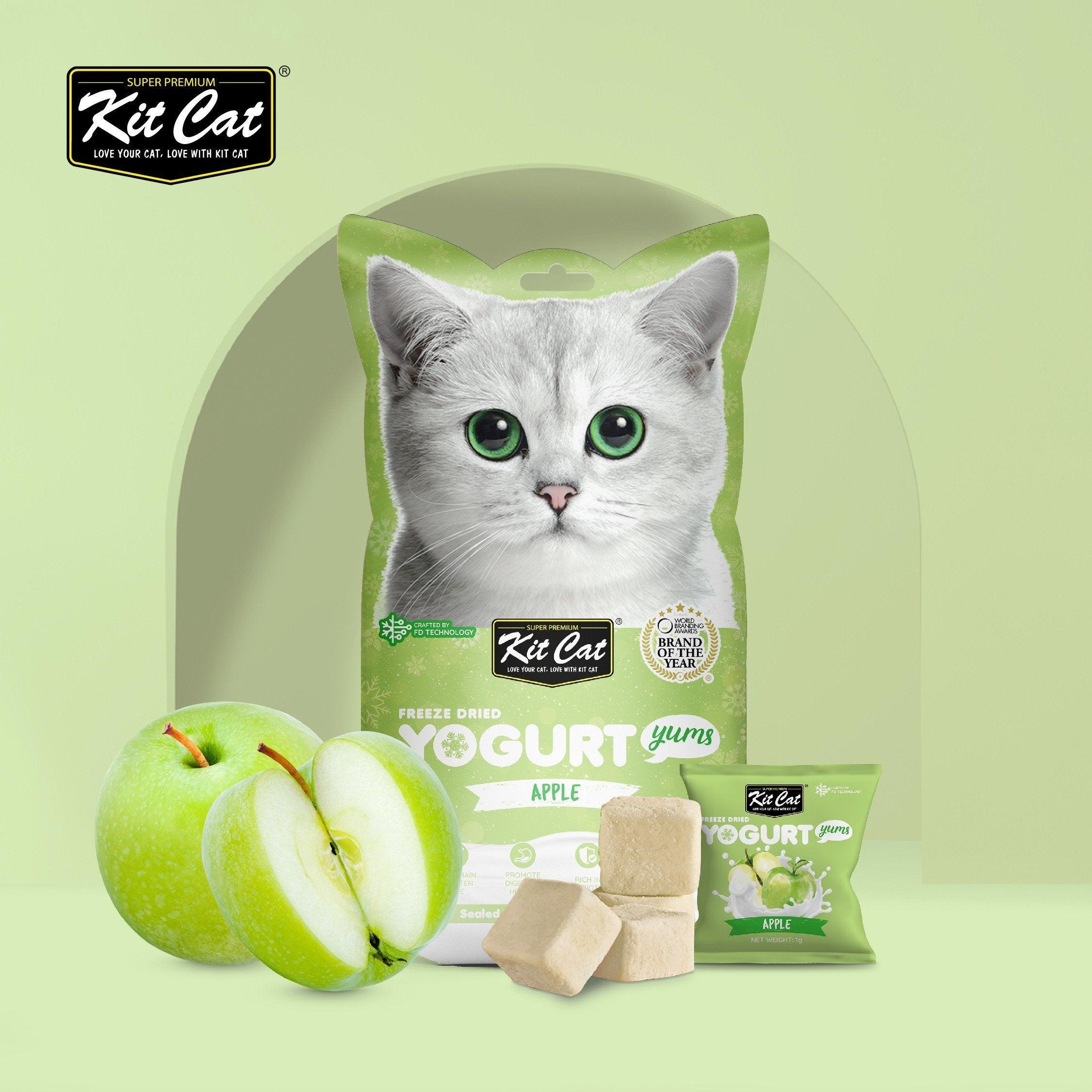 Snack Mèo Kit Cat Yogurt Yums 8 Vị Thơm Ngon 80g (Túi 10 Viên) - Paddy Pet Shop