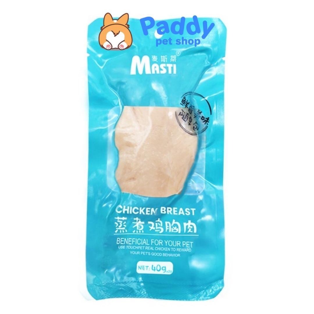 Bánh Thưởng Cho Chó Mèo Ức Gà Hấp Ăn Liền 40g - Paddy Pet Shop