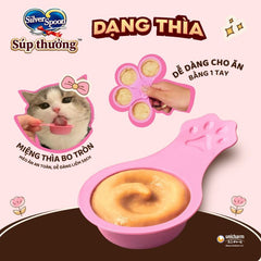 Súp Thưởng Cho Mèo Silver Spoon Dạng Thìa 10g