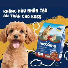 Hạt Cho Chó Maxime Vị Bò 1.5Kg