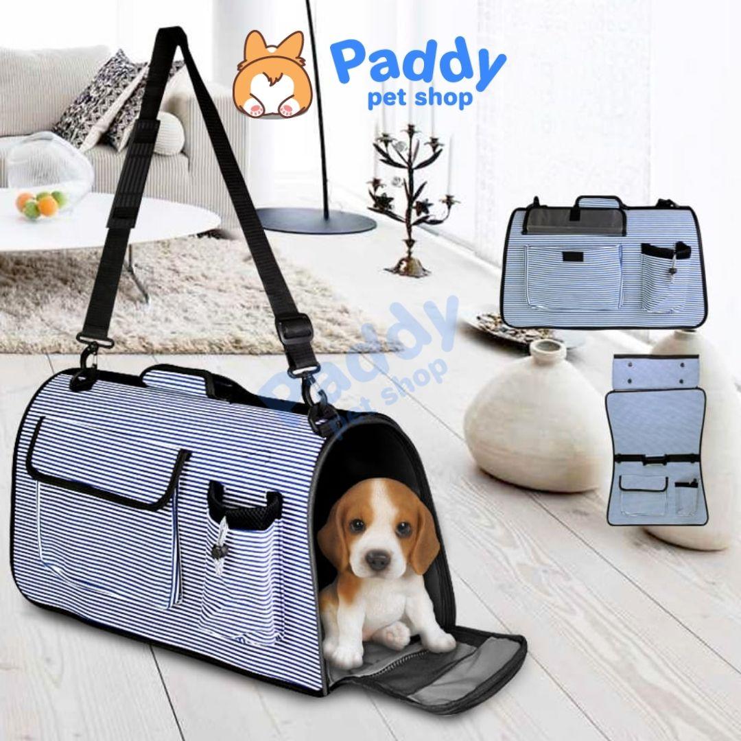 Túi Vận Chuyển Chó Mèo Có Ngăn Phụ - Paddy Pet Shop