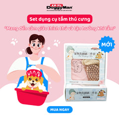 Set Dụng Cụ Tắm Cho Chó Mèo Doggyman