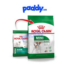 Thức Ăn Hạt Cho Chó Trưởng Thành Giống Nhỏ Royal Canin Mini Adult - Paddy Pet Shop
