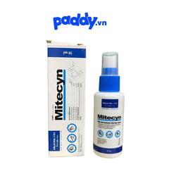 Xịt Nấm Ghẻ, Viêm Da, Ve Rận Alkinlab Mitecyn 50ml - Paddy Pet Shop