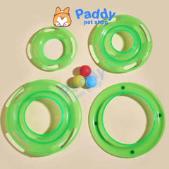 Đồ Chơi Mèo Tháp Banh 3 Tầng - Paddy Pet Shop