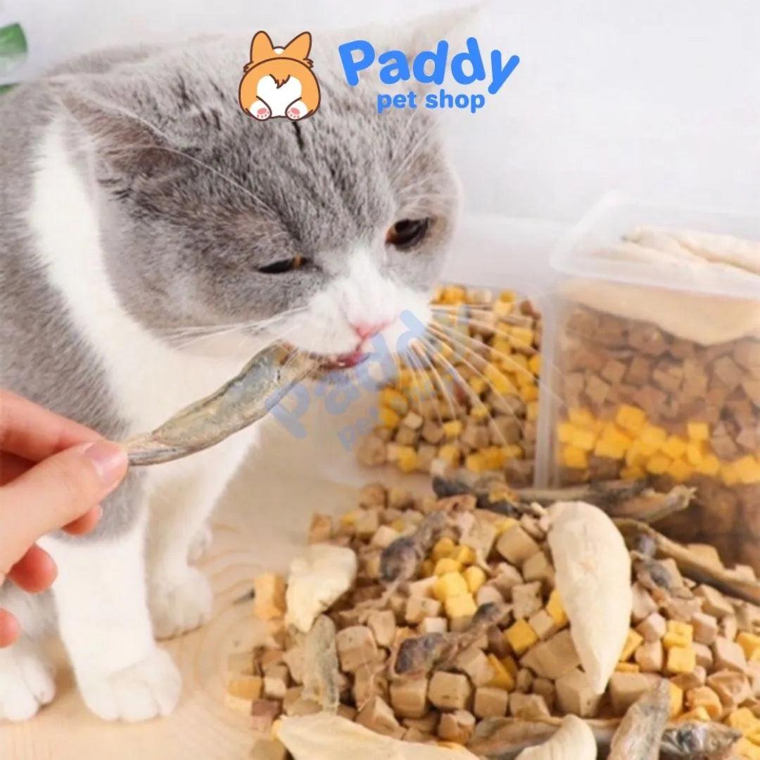 Hỗn Hợp Thịt Tươi Sấy Khô Cho Chó Mèo - Paddy Pet Shop