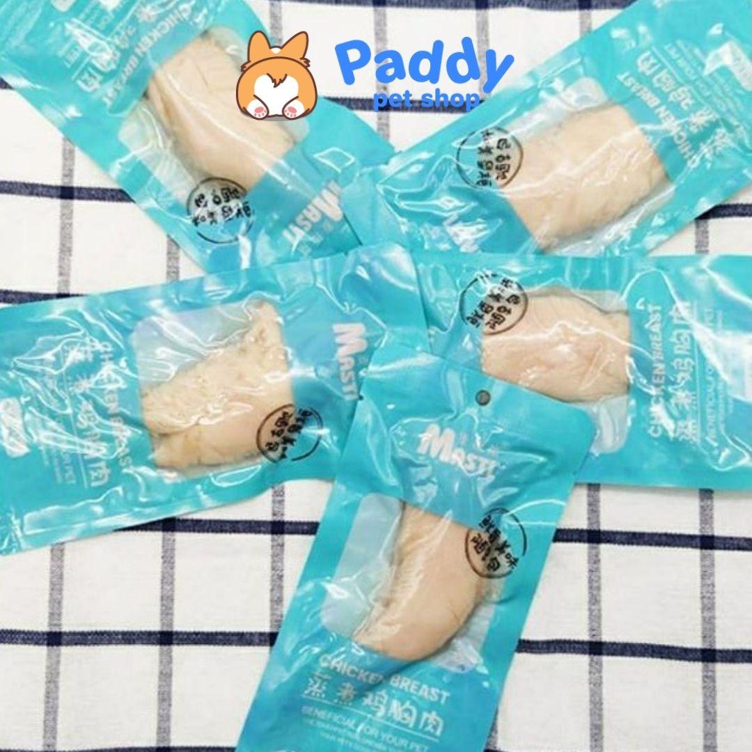 Bánh Thưởng Cho Chó Mèo Ức Gà Hấp Ăn Liền 40g - Paddy Pet Shop