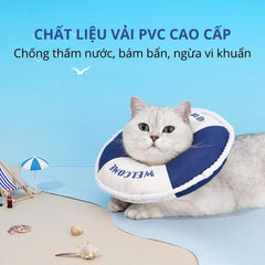 Vòng Gối Chống Liếm Cho Chó Mèo Phao Elizabeth ZEZE - Paddy Pet Shop