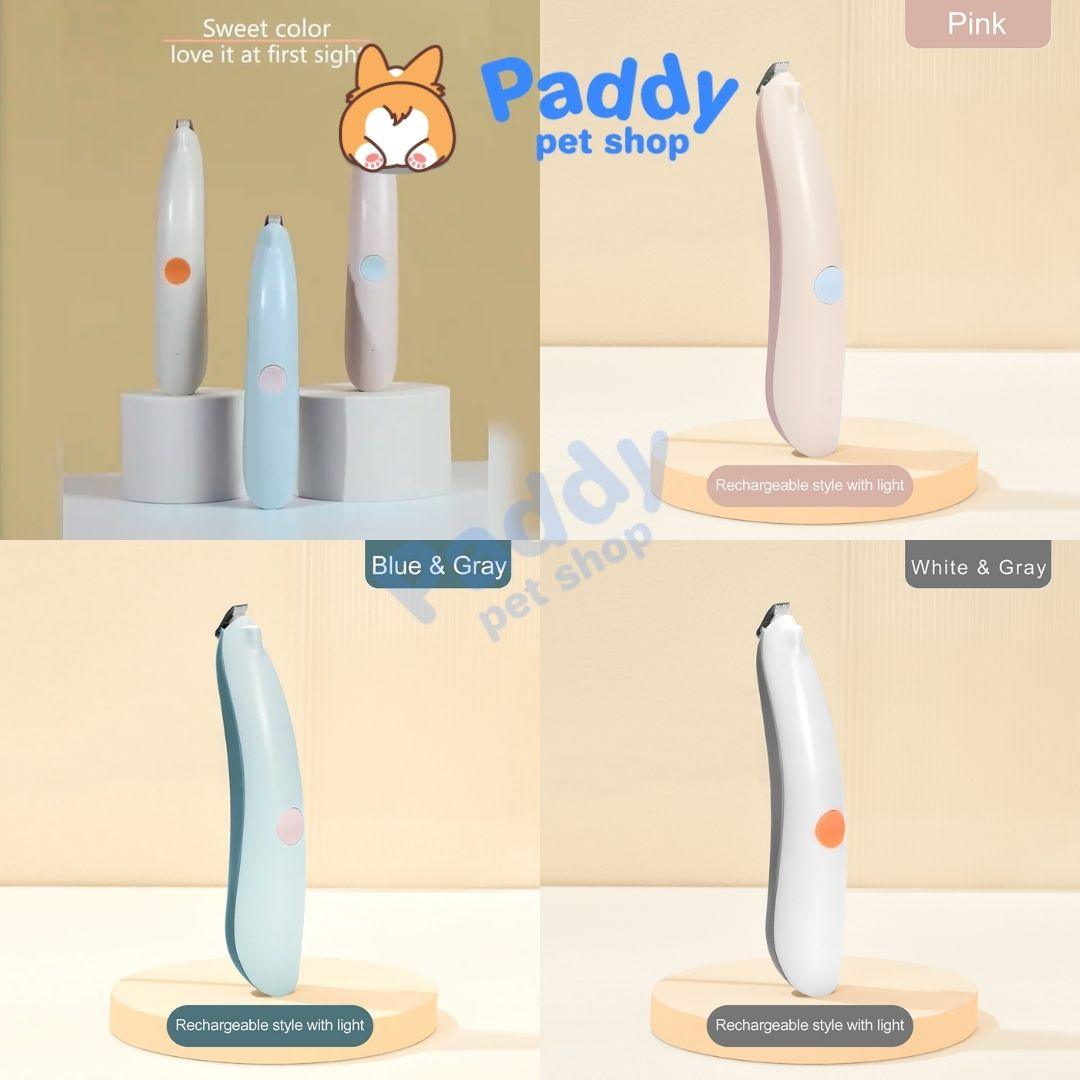 Tông Đơ Cạo Lông Chân Chó Mèo Pakeway Sạc USB - Paddy Pet Shop