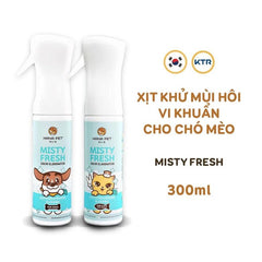 Xịt Diệt Khuẩn Cho Chó Mèo Hana Pet Misty Fresh 300ml