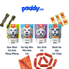 Snack Thịt Sấy Cho Chó Wanpy Thơm Ngon Bổ Rẻ - Paddy Pet Shop