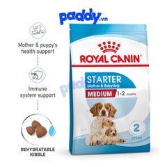 Thức Ăn Cho Chó Royal Canin Medium Starter Mother & Babydog - Paddy Pet Shop