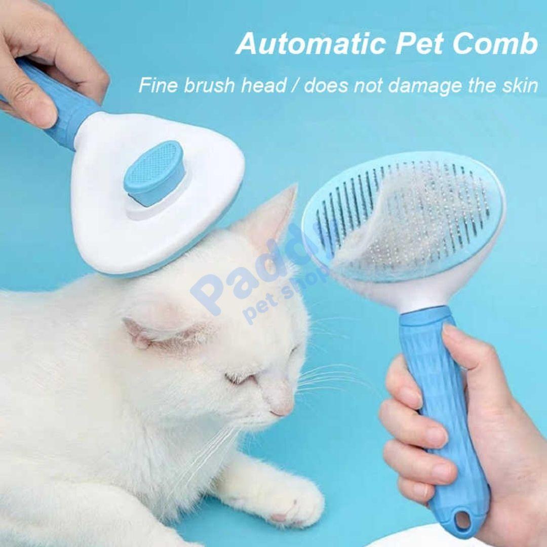 Lược Chải Lông Cho Chó Mèo Có Nút Bấm Tách Lông - Paddy Pet Shop