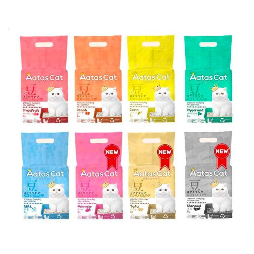 Cát Vệ Sinh Mèo AATAS Tofu Đậu Nành 6L - Paddy Pet Shop