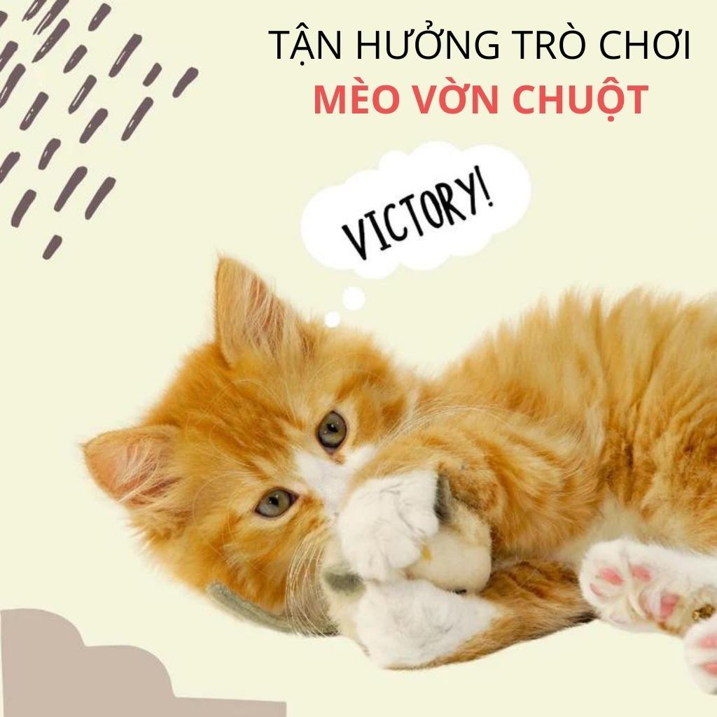 Đồ Chơi Mèo Chuột Kéo Dây Tự Động FOFOS - Paddy Pet Shop